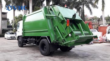 Ưu điểm vượt bậc của xe thu gom rác tự làm sạch