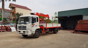 Báo giá xe tải gắn cẩu tự hành 5 tấn Kanglim mới nhất năm 2021