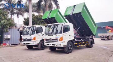 Mua xe chở rác thải thùng rời giá cạnh tranh nhất Hà Nội | Chất lượng cao